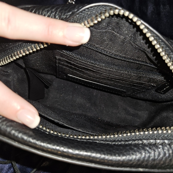 Rebecca minkoff 4 zip convertable crossbody bag in black - Picture 4 of 4